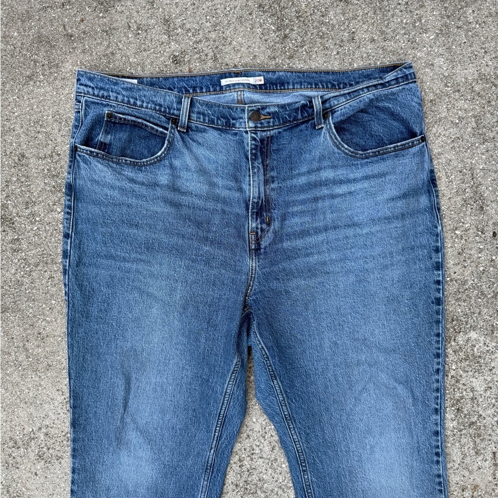 Levi’s 70’s High Slim Straight Denim Jeans Size 20W Women’s - Picture 3 of 7